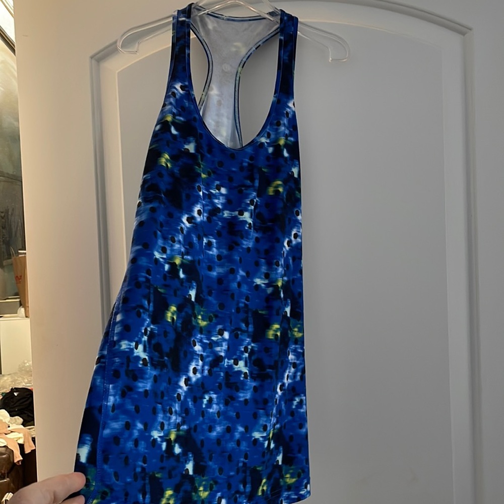 Beautiful Lululemon top- no signs of wear. Fits size 8 and 10